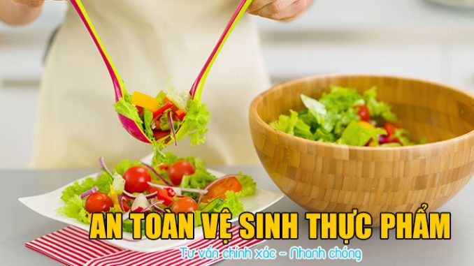 Xin giấy chứng nhận đủ điều kiện an toàn vệ sinh thực phẩm